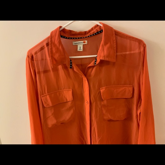 Sheer button down - Picture 3 of 5